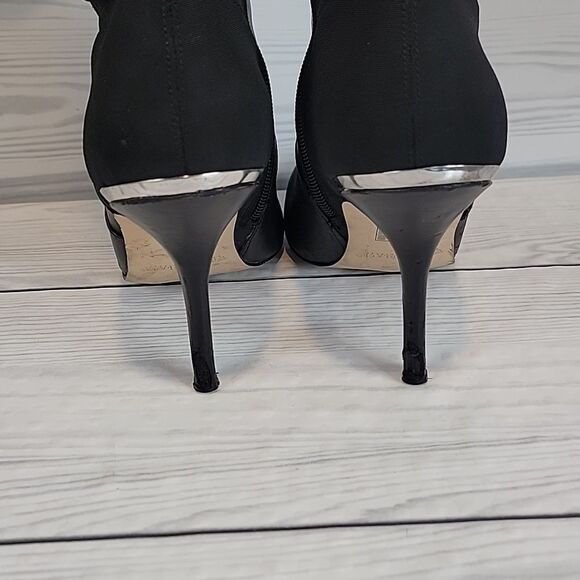 White House Black Market Coralie Knee High Boots - Black Womens Size 9m - Picture 10 of 15